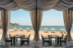 Sandals Restaurant, Mia Resort Nha Trang, Vietnam, Far East.