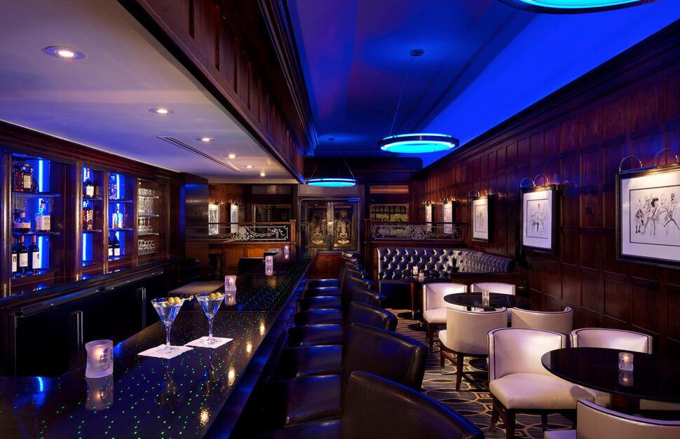 Blue Bar, Drink, Socialise, Cocktails, Seating, The Algonquin, New York, East Coast, USA