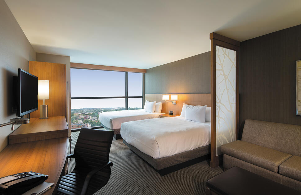 Standard Double Queen Room, Hyatt Place, Washington, East Coast, USA