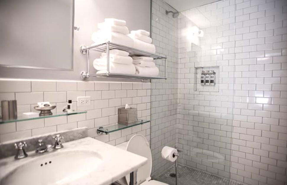 Bathroom, Room, Interior, Sink, Mirror, Q & C New Orleans, USA, Deep South, Atlanta