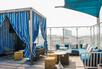Poolside cabanas