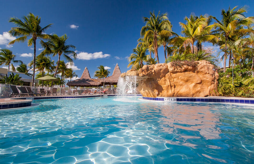 Poolside room