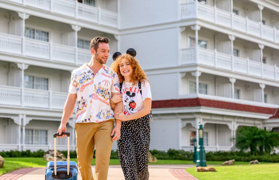 Guests in resort