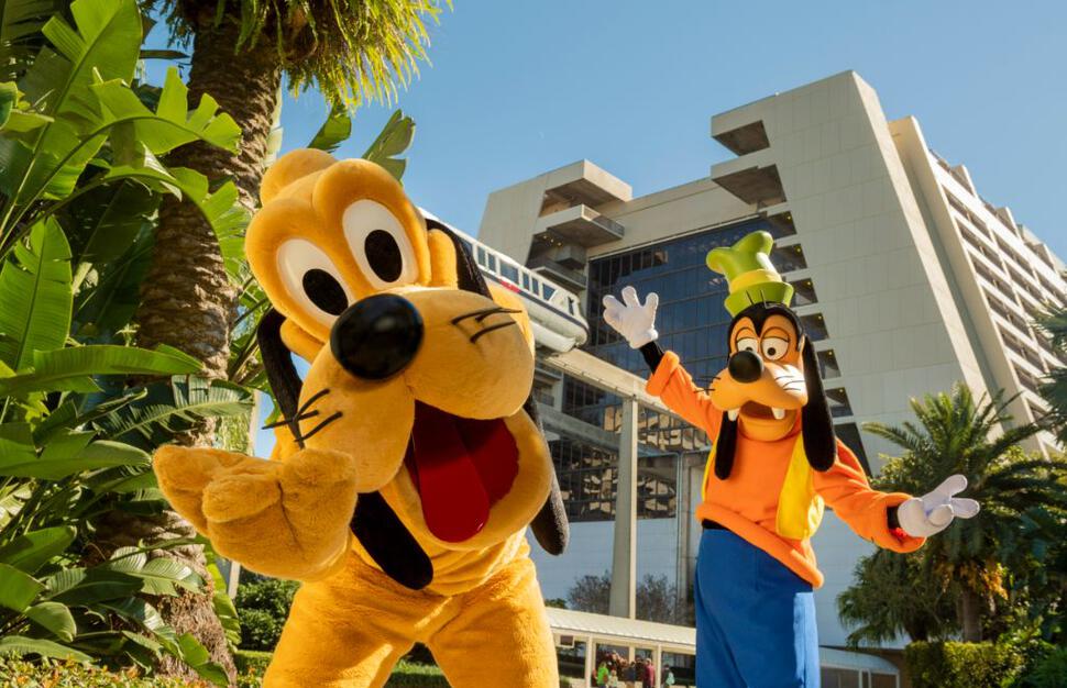 Standard Room, Disney's Contemporary Resort, Walt Disney World Resort, Orlando, Florida