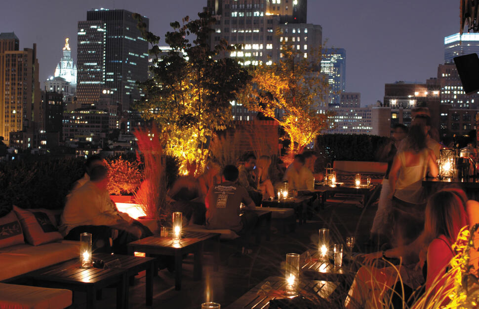 Terrace, Sixty Soho, Manhattan, New York