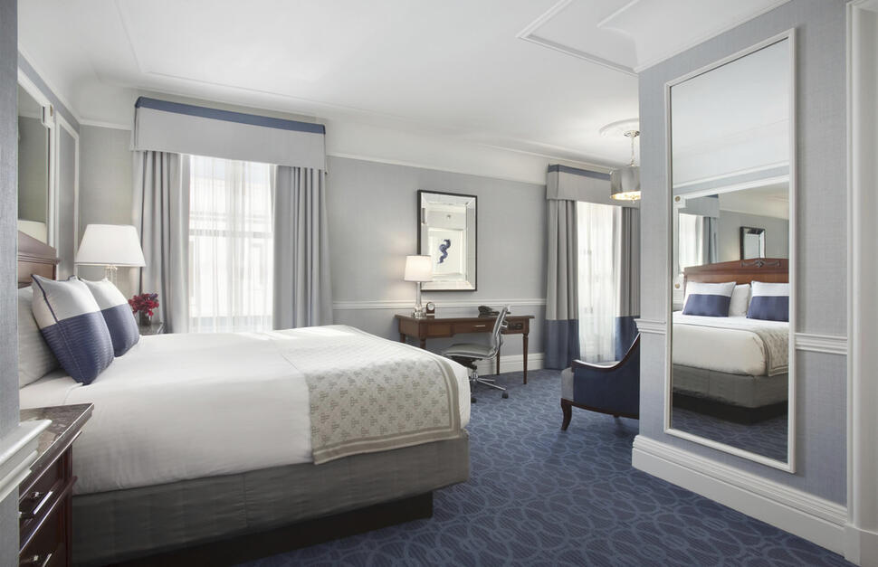 Deluxe Guest Room, Fairmont Copley Plaza, Boston, USA