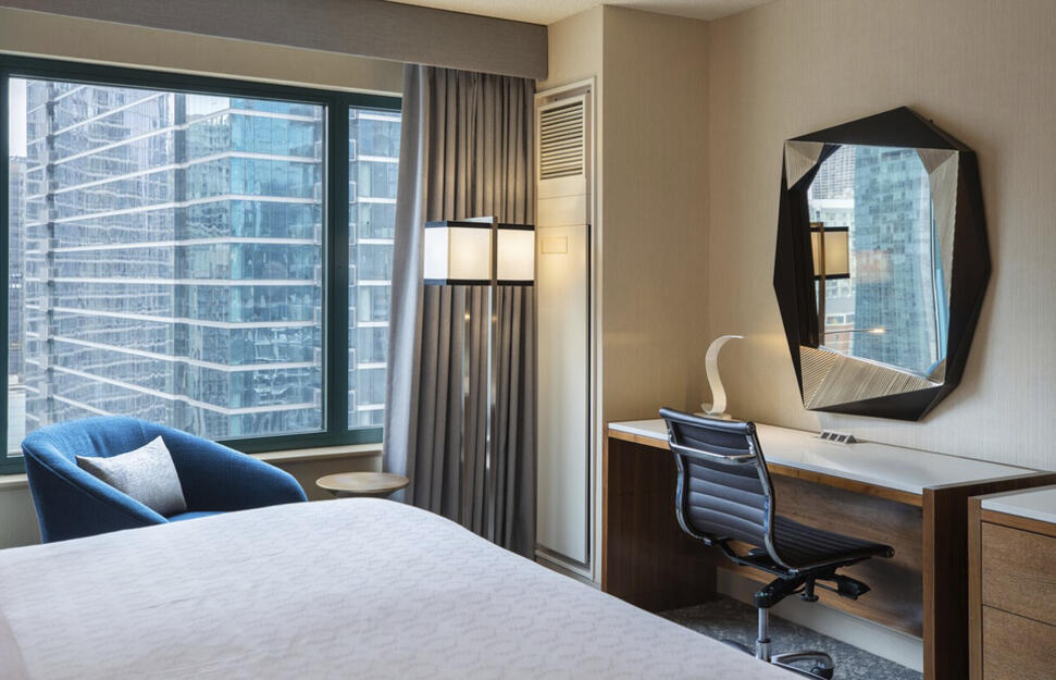 Club Lounge, Sheraton Chicago Hotel and Towers, Chicago, USA
