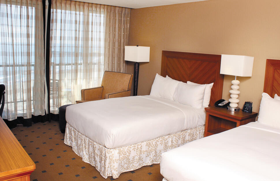 Oceanview Room, Hilton Myrtle Beach Resort, South Carolina, Southern USA.