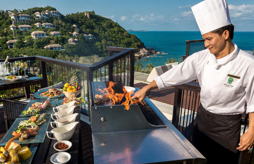 In-Villa Barbecue, Banyan Tree Samui, Koh Samui, Thailand