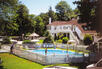 Outdoor pool at the Shoreway Acres Inn, Falmouth Massachusetts.