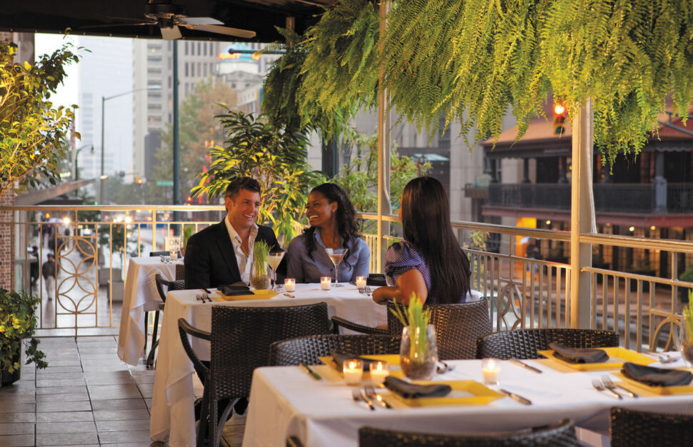 Terrace Bistro Restaurant & Lounge, The Ellis Hotel, Atlanta, Georgia, Southern USA