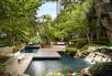 Waterfall garden