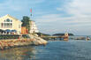 Exterior of Sebasco Harbor Resort, Maine