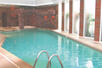 Indoor waterfall pool, Hampton Inn Virginia beach