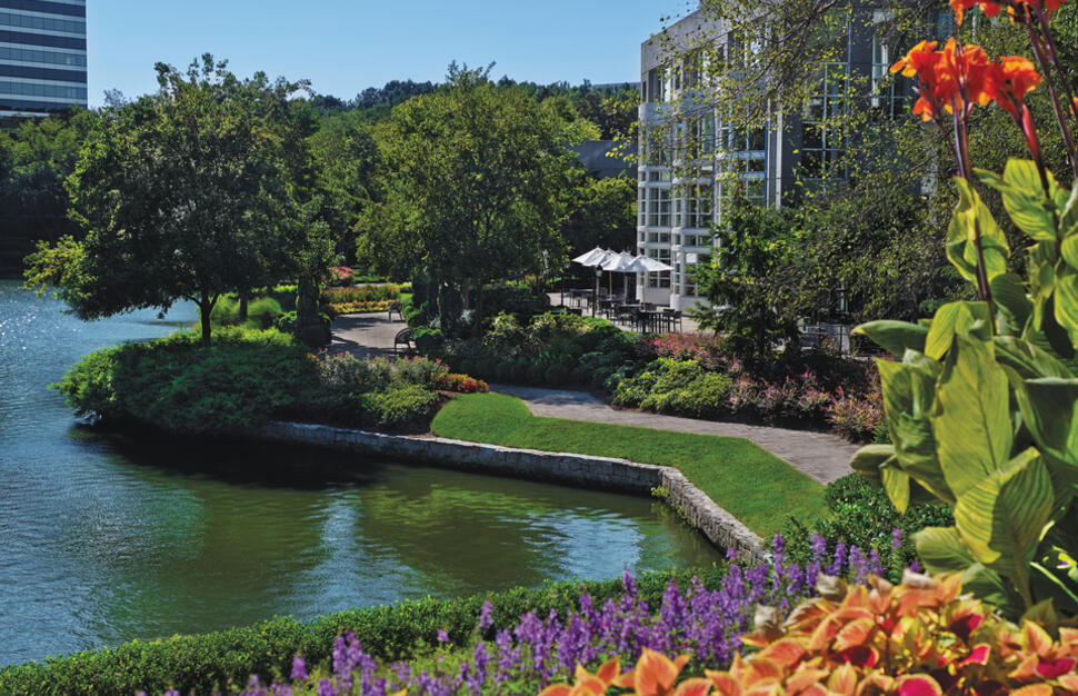 Concourse View of Lake Rita
