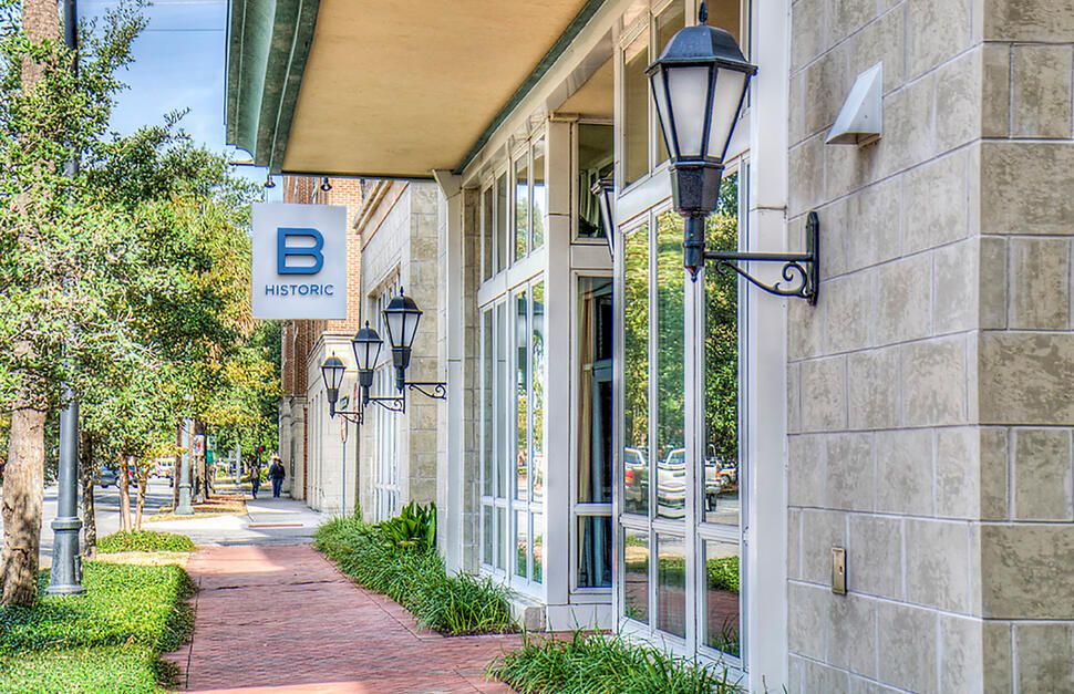 Hotel entrance