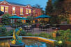 Courtyard, Portland Harbor Hotel, Maine, Boston, East Coast, USA
