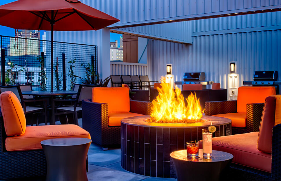 Rooftop Firepit
