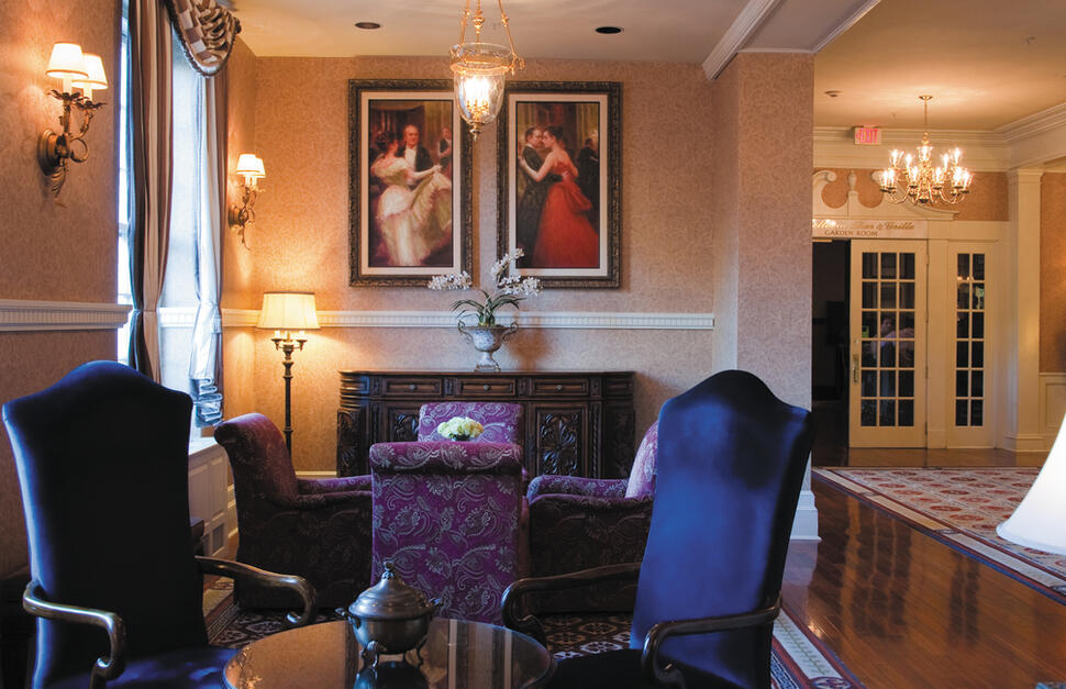 Hotel lobby