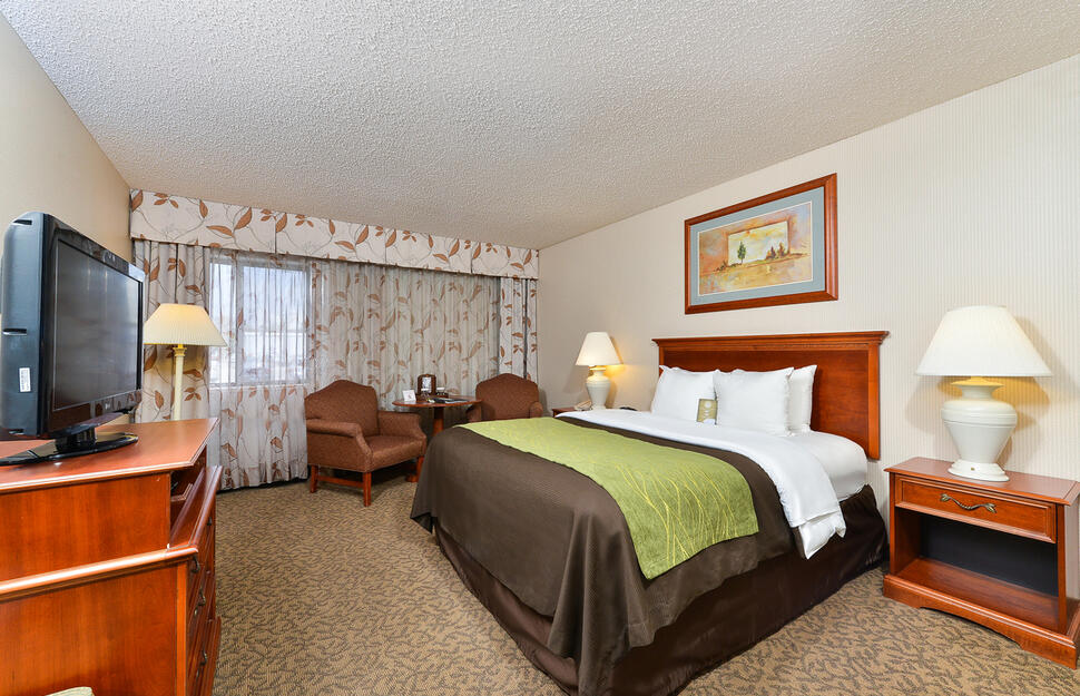 1 King Bed Room