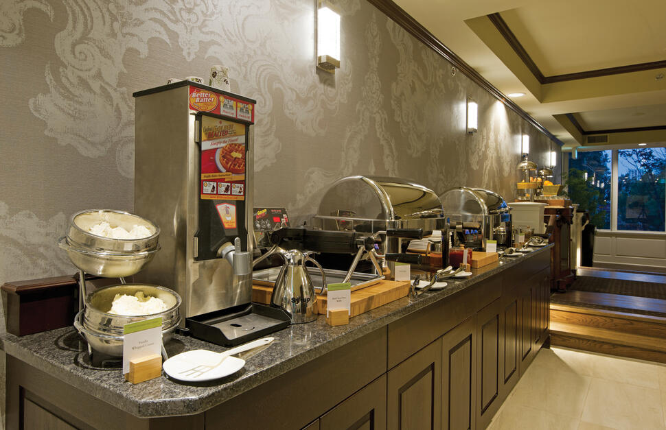 Breakfast buffet