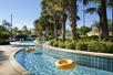 Swimming pool with lazy river