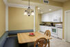 Kitchen and dining area