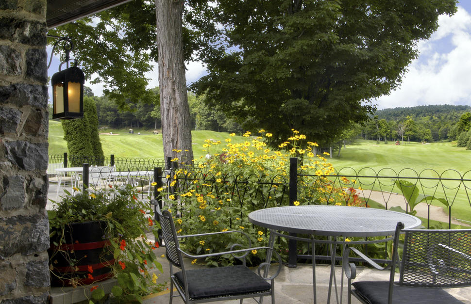 Golf Clubhouse Terrace