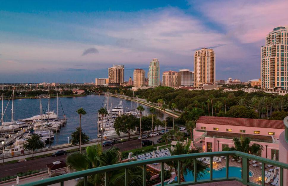 Tampa bay skyline