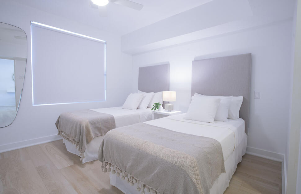 Two Bedroom Apartment Single Beds