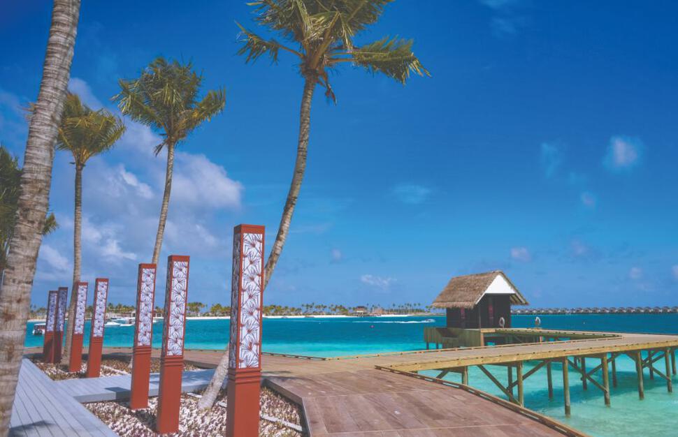Arrival jetty