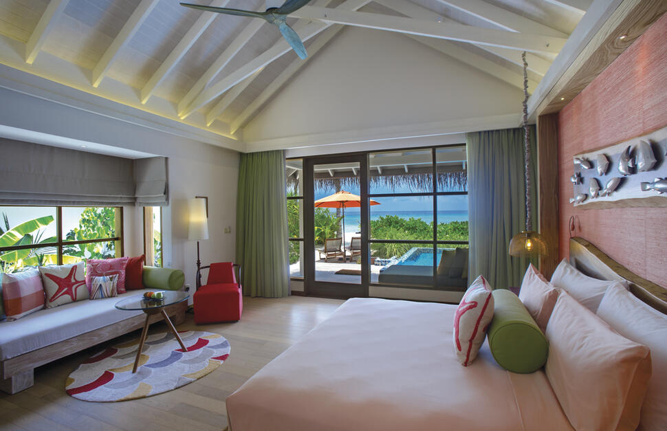 Beach Villa with Pool