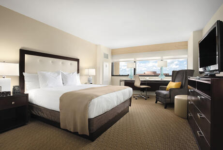 Standard King Room, Hilton Miami Airport, Miami, Florida