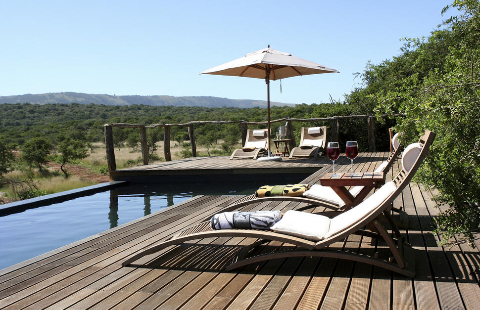 Pool at Bush Lodge