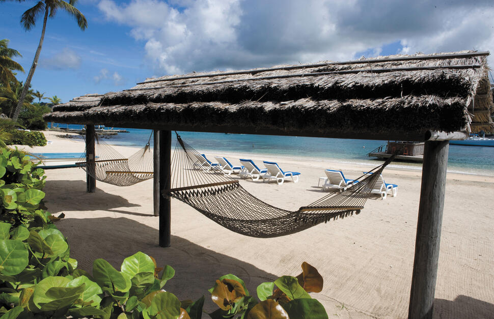 Hammock on the beach