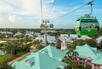 Skyliner over Disney's Caribbean Beach Resort