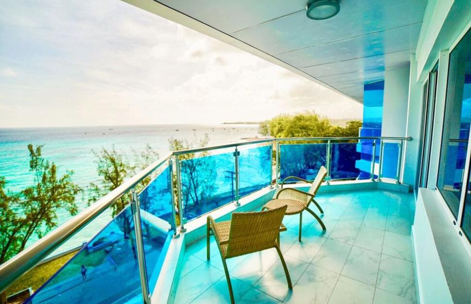 Ocean Front Balcony View