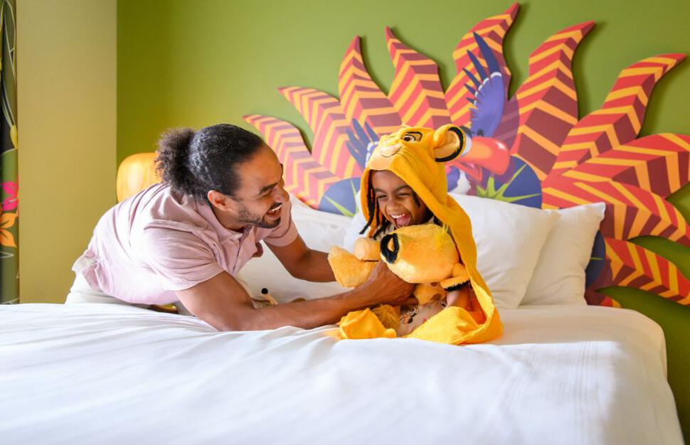 Lion King Family Suite with guests