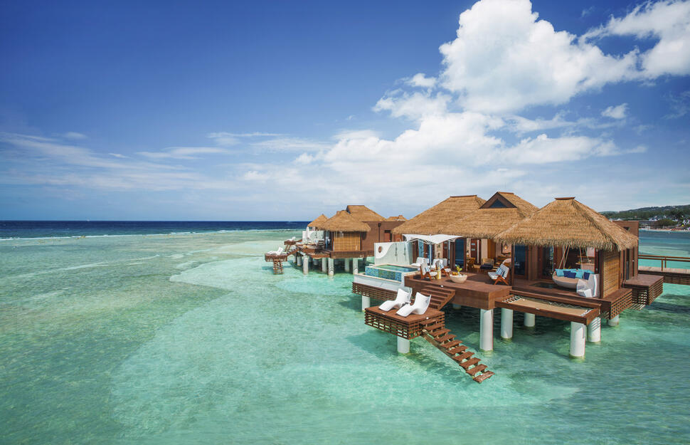 Overwater Private Island Butler Villa with Infinity Pool