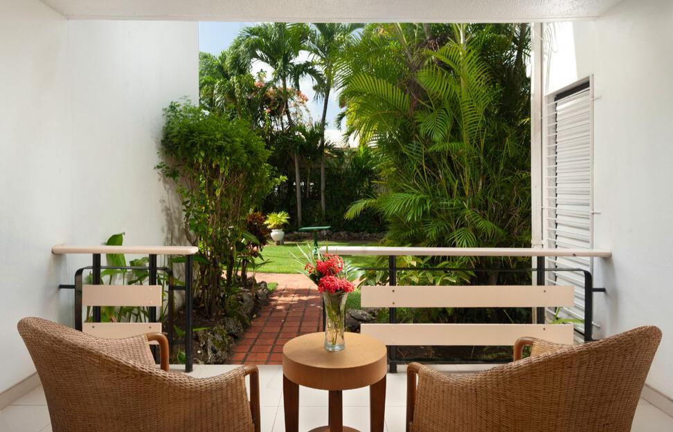 Standard room patio