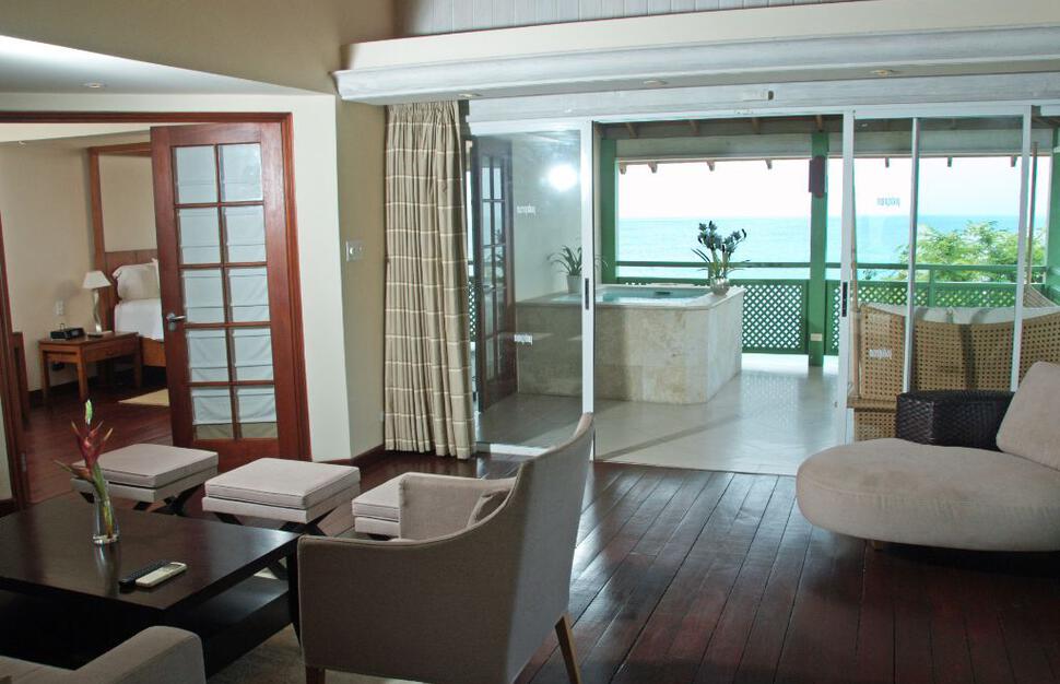 Penthouse living room