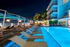 Pool at night