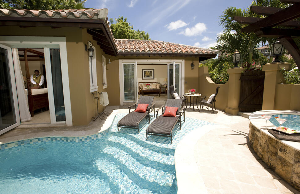 Mediterranean One-Bedroom Butler Villa Suite with Private Pool