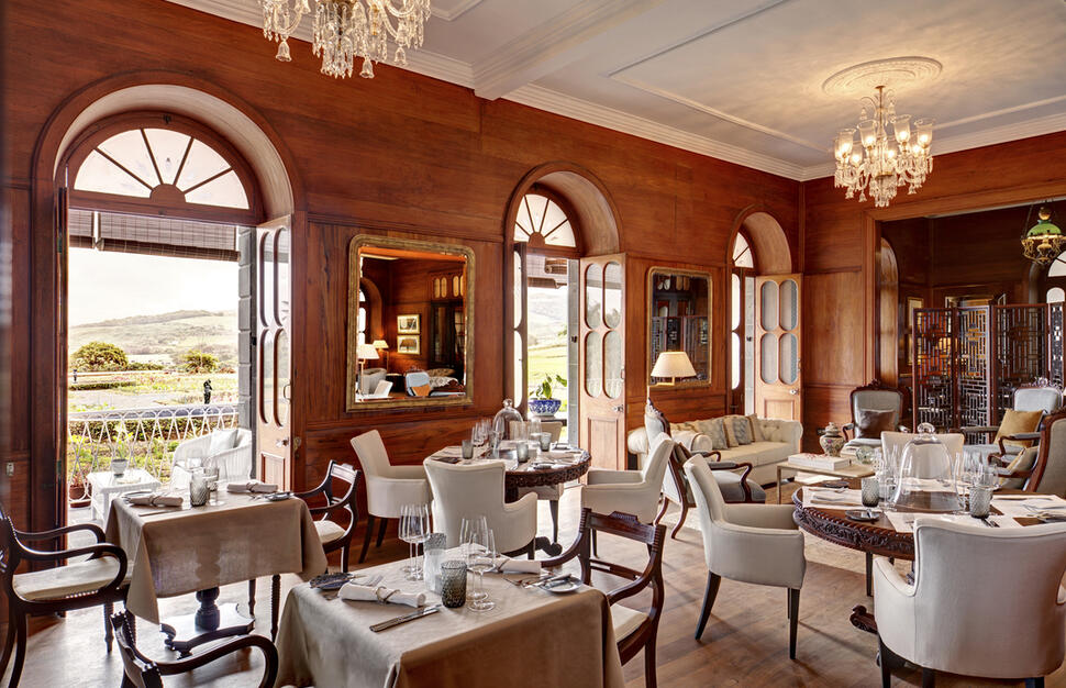 Chateau de bel Ombre restaurant