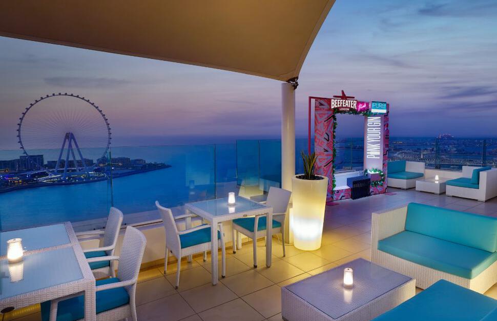 Pure Sky Lounge at Hilton Dubai The Walk