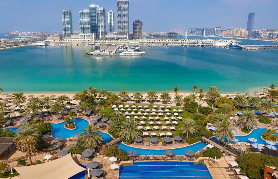 Pool and beach