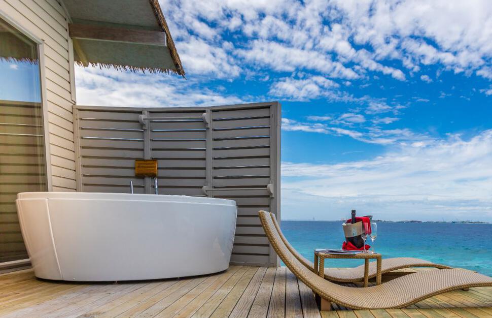 Overwater Villa with Swirl Pool