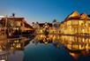 Resort at night