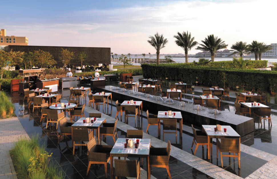 Cuiscene Terrace, Fairmont Bab Al Bahr, Abu Dhabi, Dubai