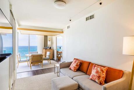 One Bedroom Oceanfront Suite King with Balcony
